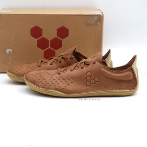 SLD NEW Vivobarefoot Sensus Barefoot Leather Sneakers Size 11 US / 44 EU Men's